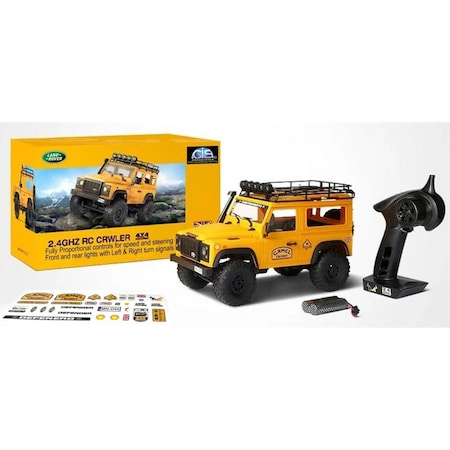 Snag-It Licensed 1-10 Land Rover Camel Trophy Model Car with Lights SN3359307